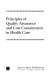 Principles of quality assurance and cost containment in health care /