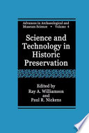 Science and Technology in Historic Preservation /
