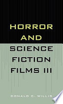 Horror and science fiction films III /