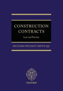 Construction contracts : law and practice /