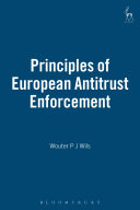 Principles of European antitrust enforcement /