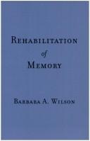 Rehabilitation of memory /
