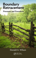 Boundary retracement : processes and procedures /