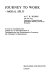 Journey to work--modal split : a study in transportation carried out in the Department of Transportation and Environmental Planning, the University of Birmingham /