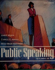 Public speaking as a liberal art /