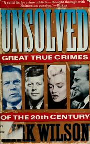 Unsolved : great mysteries of the 20th century /