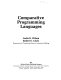 Comparative programming languages /