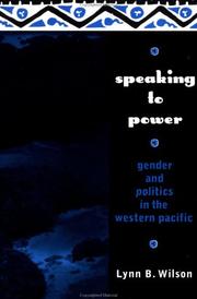 Speaking to power : gender and politics in the western Pacific /