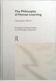 The philosophy of human learning /