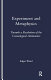 Experiment and metaphysics : towards a resolution of the cosmological antinomies /