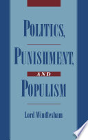 Politics, punishment, and populism /