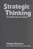 Strategic thinking : an introduction and farewell /