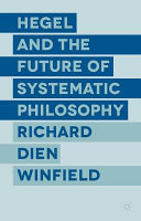 Hegel and the future of systematic philosophy /