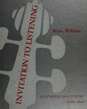 Invitation to listening : an introduction to music /