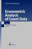 Econometric analysis of count data /