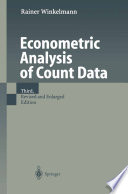 Econometric analysis of count data /