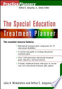 The special education treatment planner /