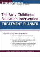 The early childhood intervention treatment planner /