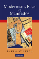 Modernism, race and manifestos /