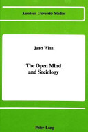 The open mind and sociology /
