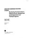 Jobs and earnings for state citizens : monitoring the outcomes of state economic development and employment and training programs /