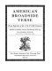 American broadside verse from imprints of the 17th & 18th centuries /