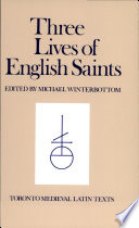 Three lives of English saints.
