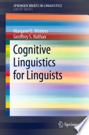 Cognitive Linguistics for Linguists	 /