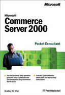 Microsoft commerce server 2000 pocket consultant /