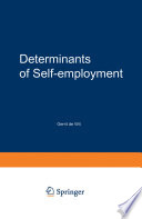 Determinants of self-employment /