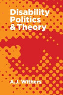 Disability politics and theory /