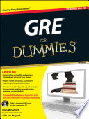 GRE for dummies.