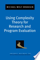 Using complexity theory for research and program evaluation /