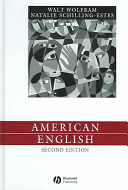 American English : dialects and variation /