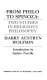 From Philo to Spinoza : two studies in religious philosophy /