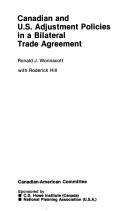 Canadian and U.S. adjustment policies in a bilateral trade agreement /