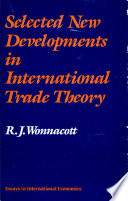 Selected new developments in international trade theory /