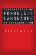 Fundamentals of formulaic language : an introduction /