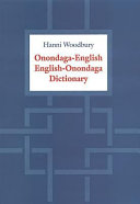 Onondaga-English/English-Onondaga dictionary /