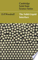 The solid-liquid interface /
