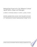 Hydrogeologic framework of the Willamette Lowland Aquifer system, Oregon and Washington /
