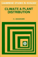 Climate and plant distribution /