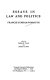 Essays in law and politics /