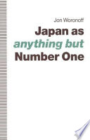Japan as -anything but- number one /
