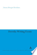 Derrida : writing events /