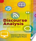 Discourse analysis beyond the speech event /