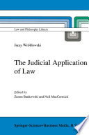 The judicial application of law /