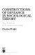 Constructions of deviance in sociological theory : the problem of commensurability /