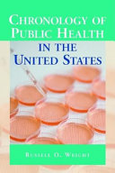 Chronology of public health in the United States /