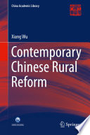Contemporary Chinese rural reform /
